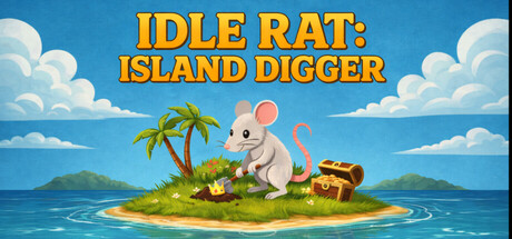 Steam header art for Idle Rat: Island Digger