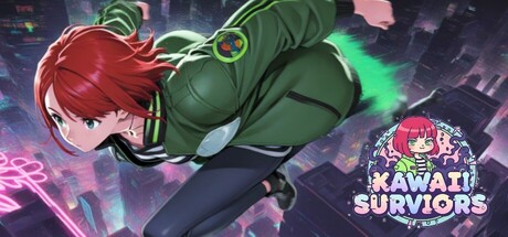 Steam header art for Kawaii Survivors