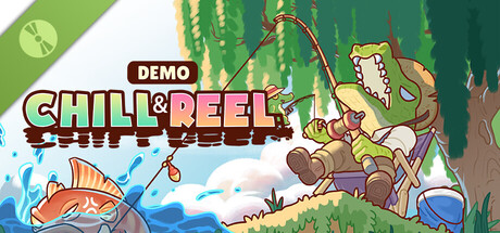 Steam header art for Chill & Reel Demo
