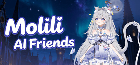 Steam header art for Molili AI Friends: Your AI Desk Pal
