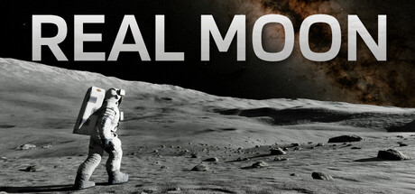 Steam header art for REAL MOON