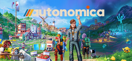 Steam header art for Autonomica Playtest