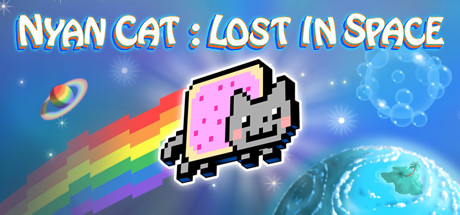 Steam header art for Nyan Cat: Lost In Space