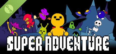 Steam header art for SUPER ADVENTURE Demo