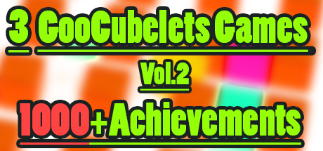 Steam header art for GooCubelets 2