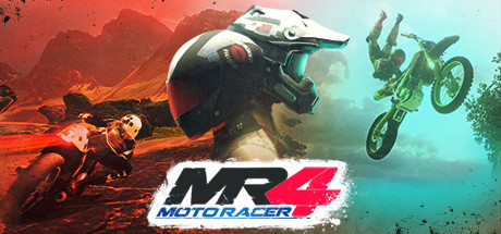 Steam header art for Moto Racer  4