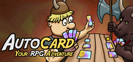 Steam header art for Autocard - Your RPG Adventure