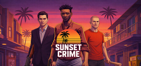 Steam header art for Sunset Crime