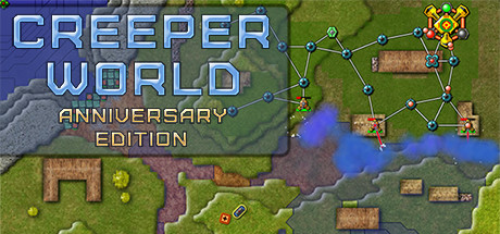 Steam header art for Creeper World Anniversary Edition