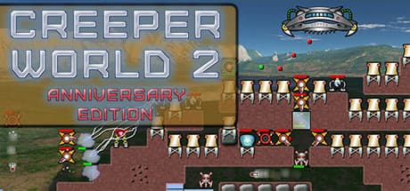 Steam header art for Creeper World 2 Anniversary Edition