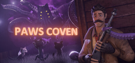 Steam header art for Paws Coven