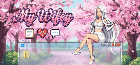 Steam header art for My Wifey