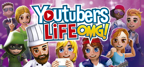Steam header art for Youtubers Life
