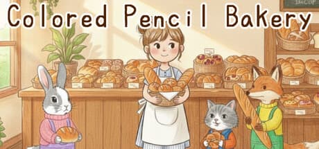 Steam header art for Colored Pencil Bakery