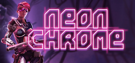 Steam header art for Neon Chrome