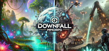 Steam header art for Downfall MMORPG