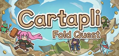 Steam header art for Cartapli : Fold Quest