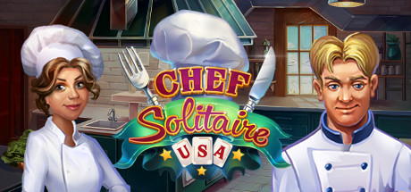 Steam header art for Chef Solitaire: USA