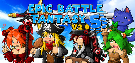 Steam header art for Epic Battle Fantasy 5