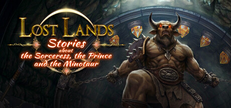 Steam header art for Lost Lands: Stories about the Sorceress, the Prince and the Minotaur Collector's Edition