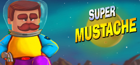 Steam header art for Super Mustache