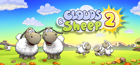 Steam header art for Clouds & Sheep 2
