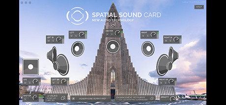 Steam header art for Spatial Sound Card