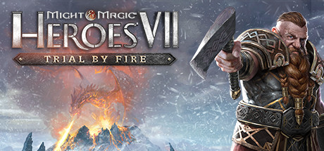Steam header art for Might & Magic Heroes VII – Trial by Fire