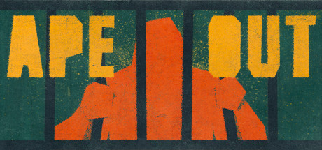 Steam header art for APE OUT