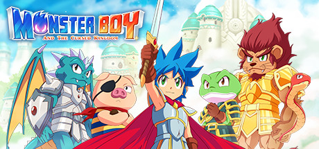 Steam header art for Monster Boy And The Cursed Kingdom
