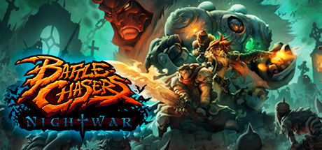 Steam header art for Battle Chasers: Nightwar