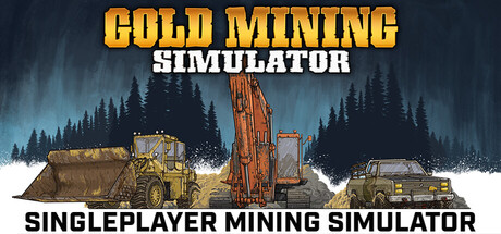 Steam header art for Gold Mining Simulator