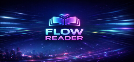 Steam header art for Flow Reader — Speed Reading Trainer