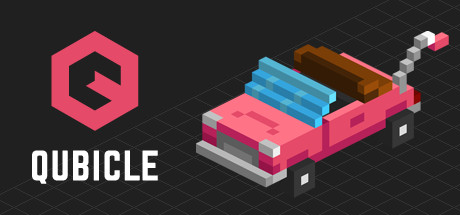 Steam header art for Qubicle Voxel Editor