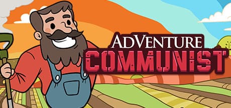 Steam header art for AdVenture Communist