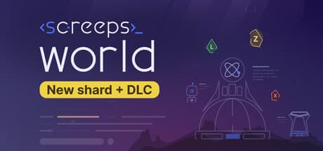 Steam header art for Screeps: World