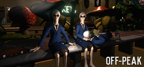 Steam header art for Off-Peak