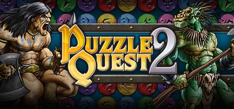 Steam header art for Puzzle Quest 2