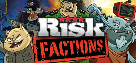 Steam header art for RISK Factions