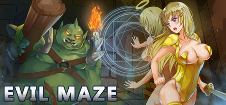 Steam header art for EvilMaze