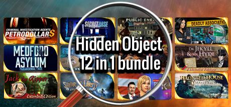 Steam header art for Hidden Object - 12 in 1 bundle