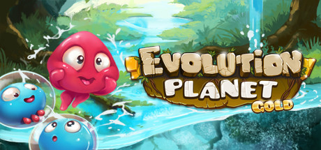 Steam header art for Evolution Planet: Gold Edition