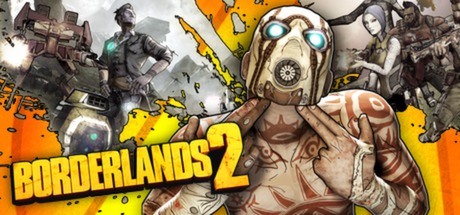 Steam header art for Borderlands 2
