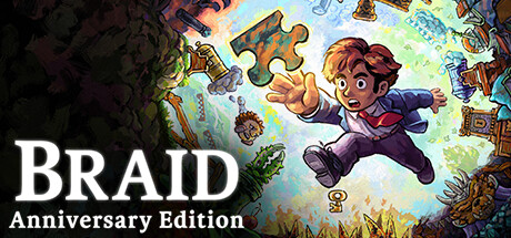 Steam header art for Braid, Anniversary Edition