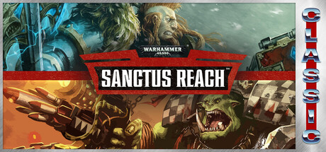 Steam header art for Warhammer 40,000: Sanctus Reach