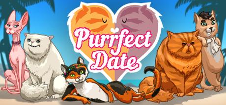 Steam header art for Purrfect Date