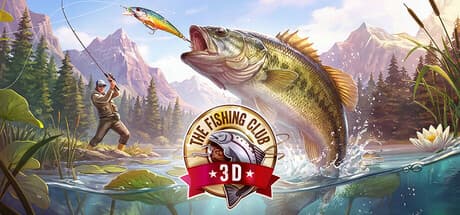 Steam header art for The Fishing Club 3D: Co-op Sport Angling