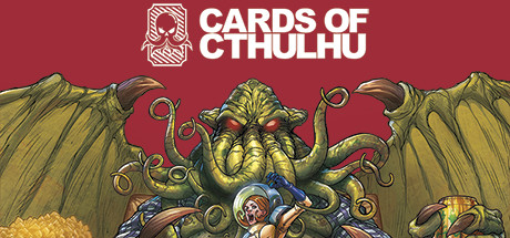 Steam header art for Cards of Cthulhu
