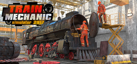 Steam header art for Train Mechanic Simulator 2017