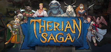 Steam header art for Therian Saga